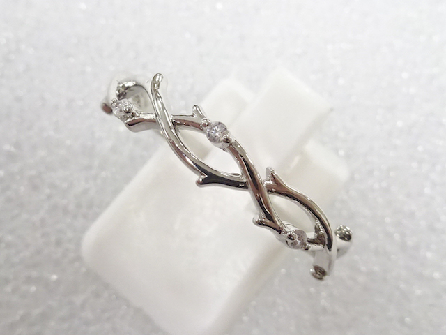 COLORED STONE FASHION RING / JP SIZE 21